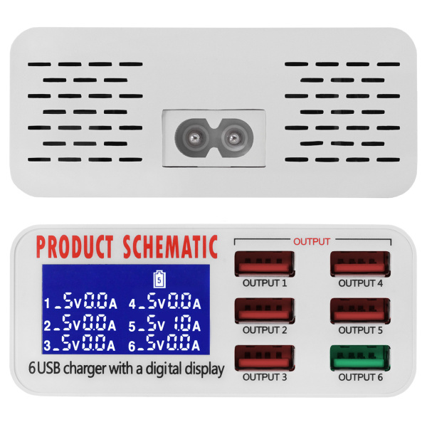 USB- зарядное устройство МЕГЕОН 30002 купить по низкой цене | МАКСПРОФИТ