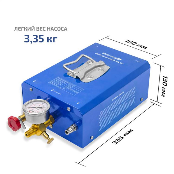 Электрический опрессовочный насос МЕГЕОН 98112 купить по низкой цене | МАКСПРОФИТ